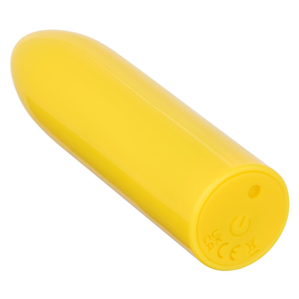 Turbo Buzz Classic Mini Bullet - Yellow | 716770107404 | Available at EroticWarehouse.com