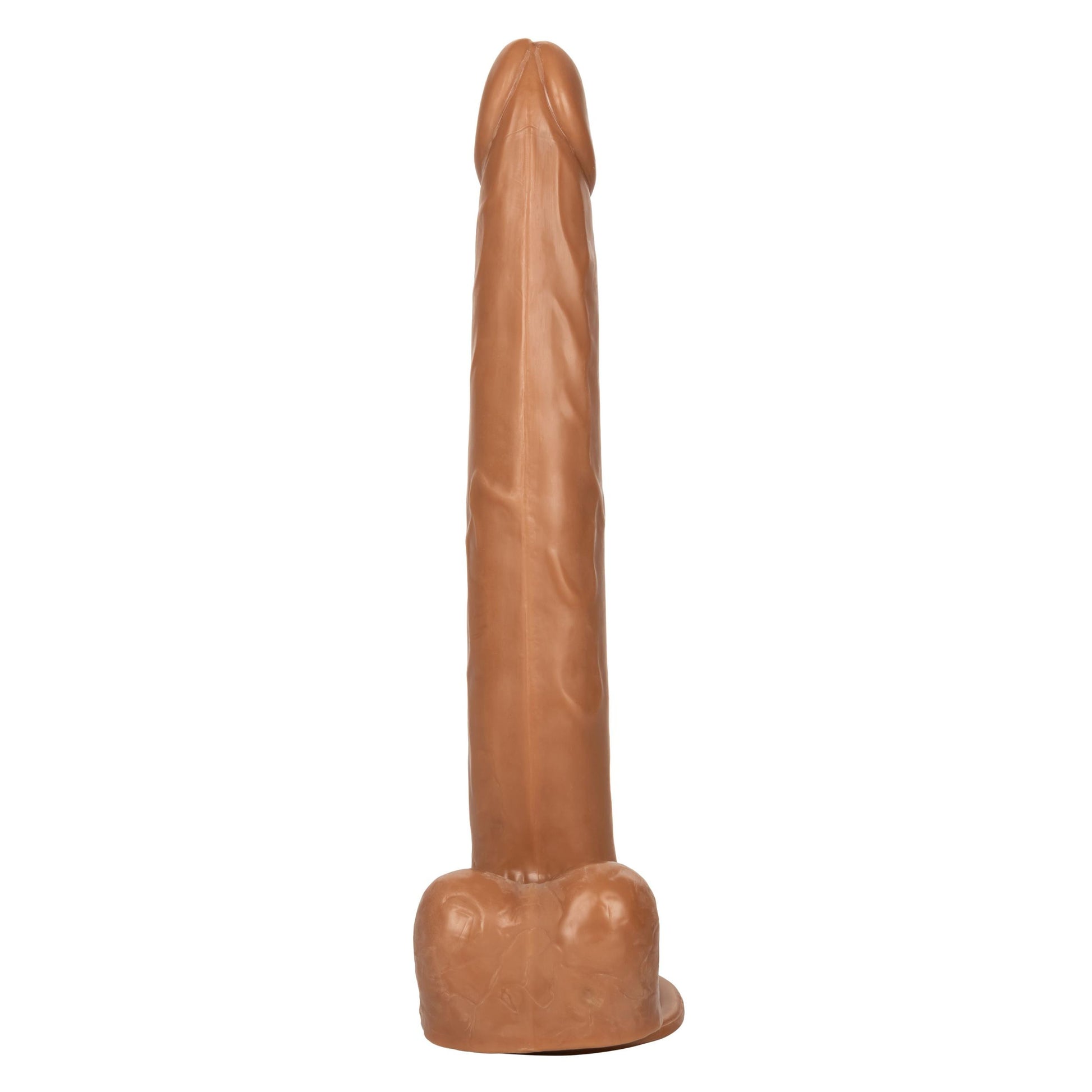 Size Queen 12 inch/30.5 Cm - Brown | 716770098719 | Available at EroticWarehouse.com