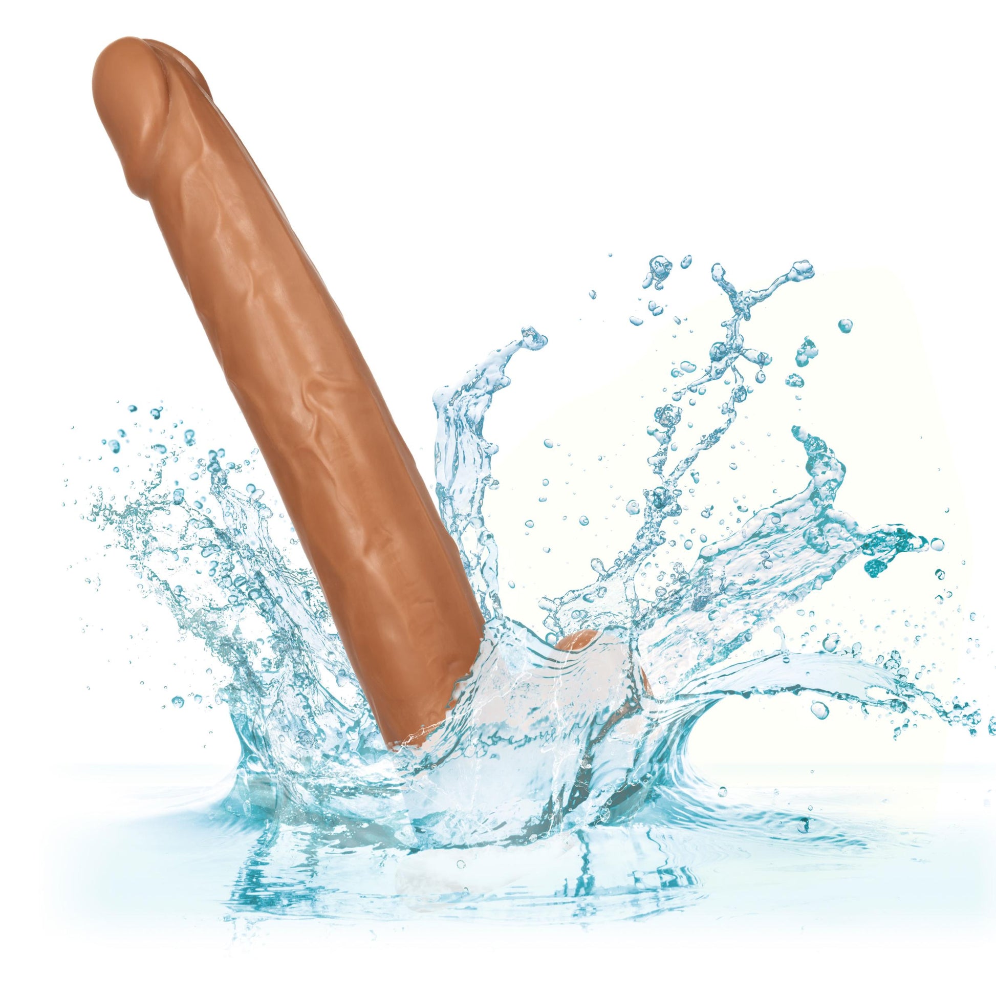 Size Queen 12 inch/30.5 Cm - Brown | 716770098719 | Available at EroticWarehouse.com