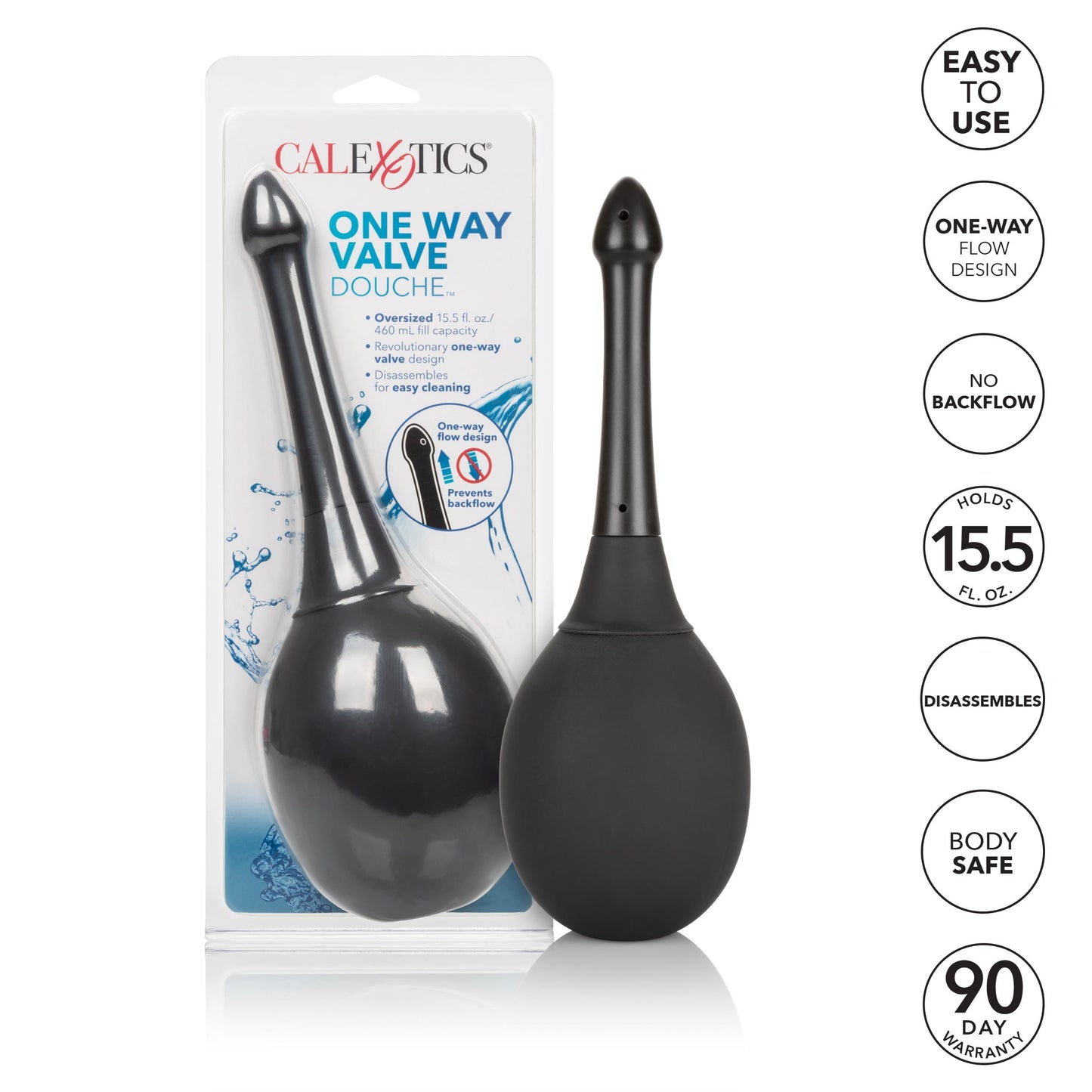 One Way Valve Douche | 716770091413 | Available at EroticWarehouse.com