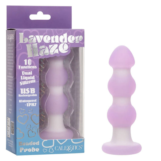 Lavender Haze Beaded Probe | 716770109996 | Available at EroticWarehouse.com