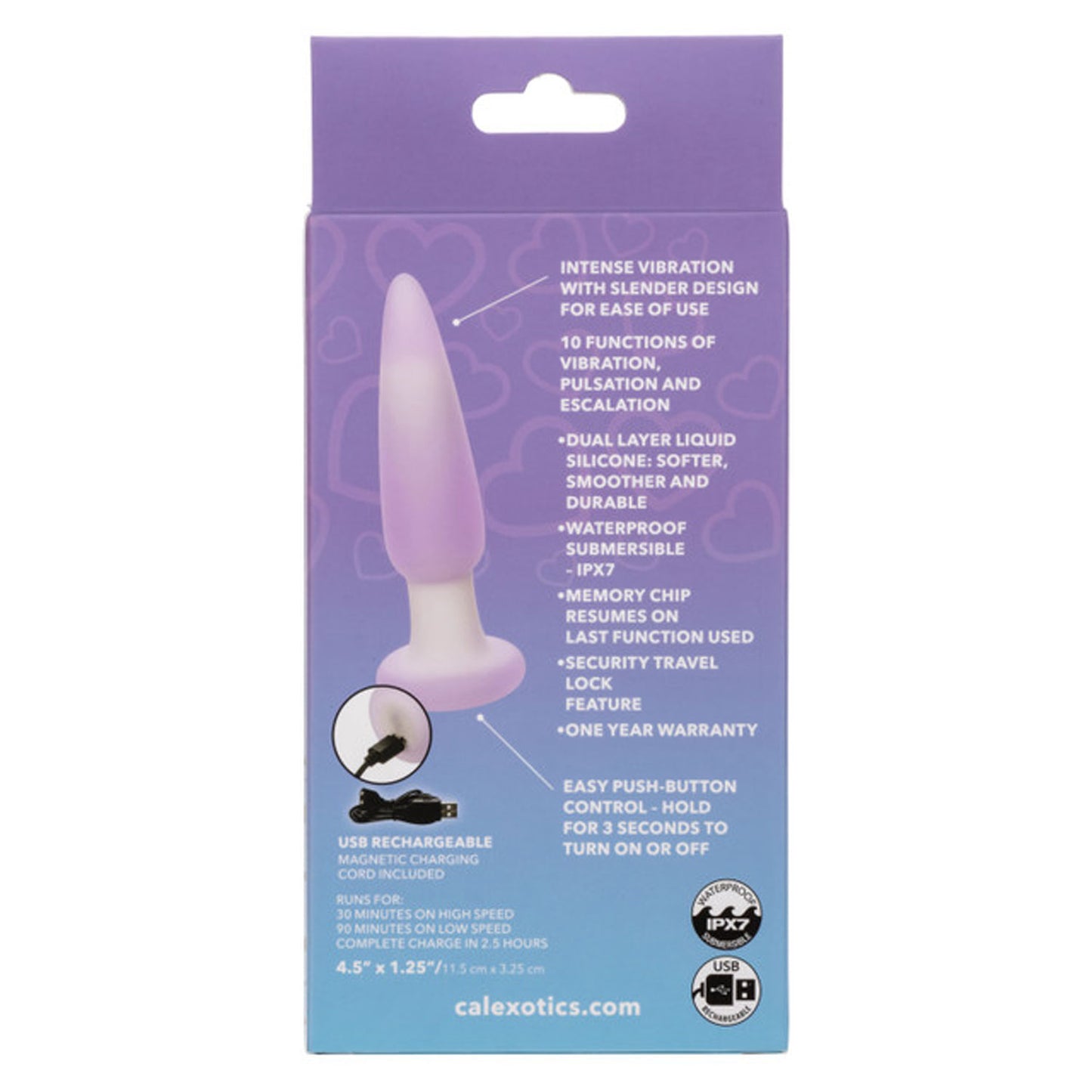 Lavender Haze Slender Probe | 716770110008 | Available at EroticWarehouse.com