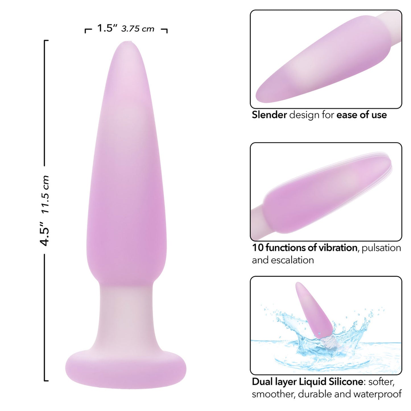 Lavender Haze Slender Probe | 716770110008 | Available at EroticWarehouse.com