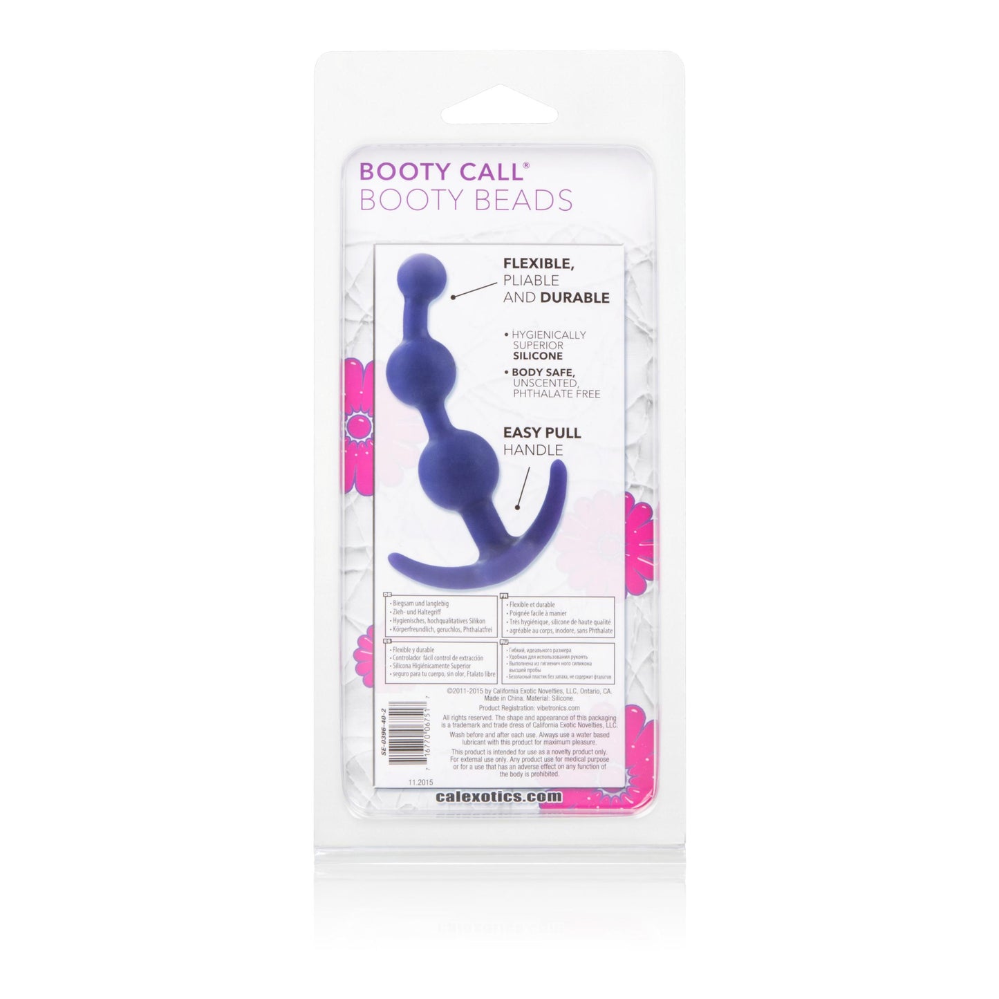 Booty Call Booty Beads - Purple | 716770067517 | Available at EroticWarehouse.com