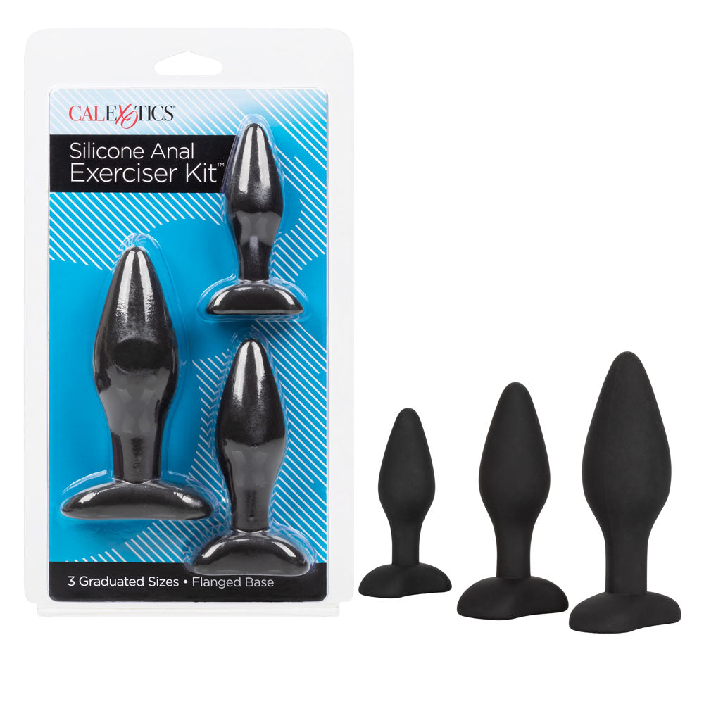 Silicone Anal Exerciser Kit | 716770093103 | Available at EroticWarehouse.com