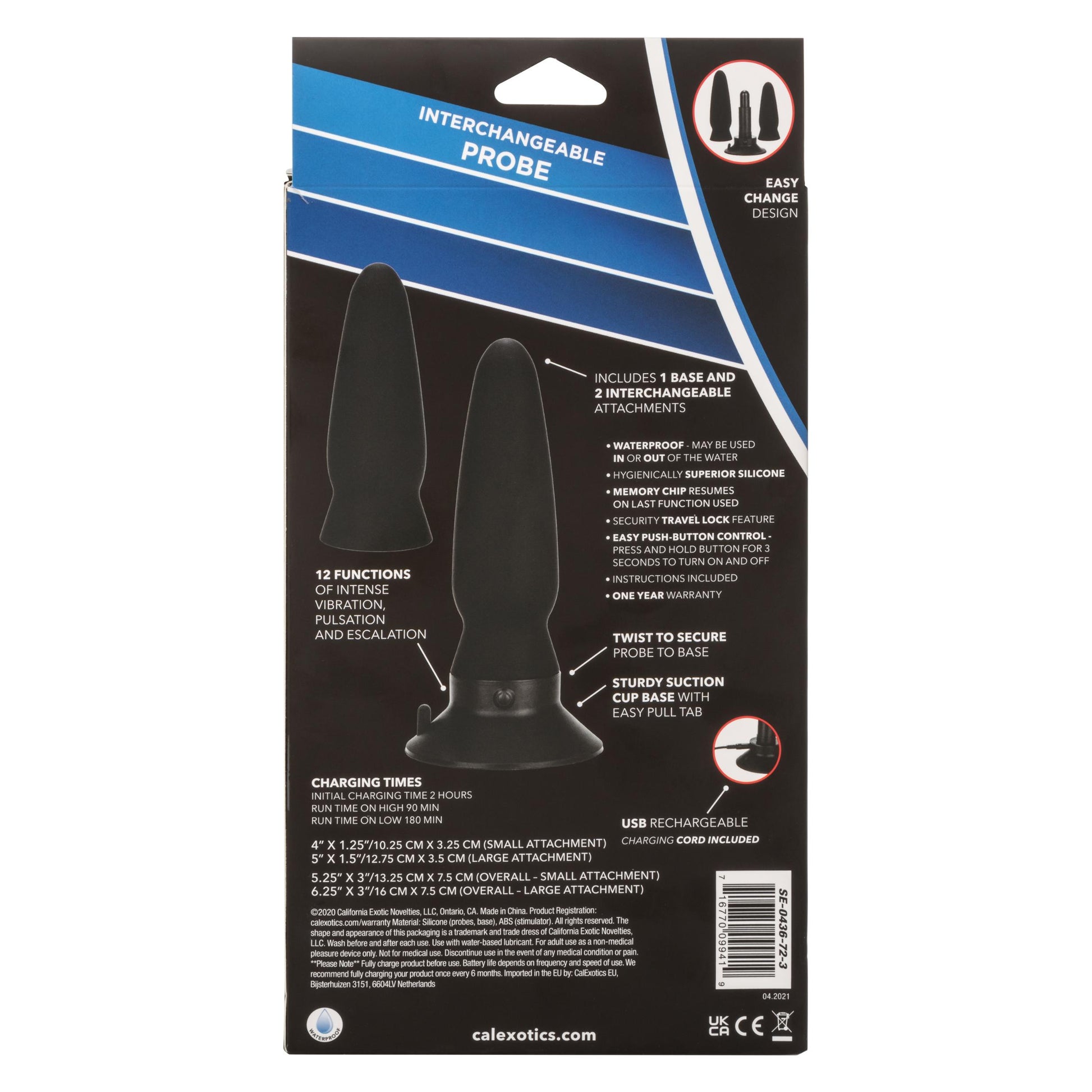 Eclipse Interchangeable Probe | 716770099419 | Available at EroticWarehouse.com