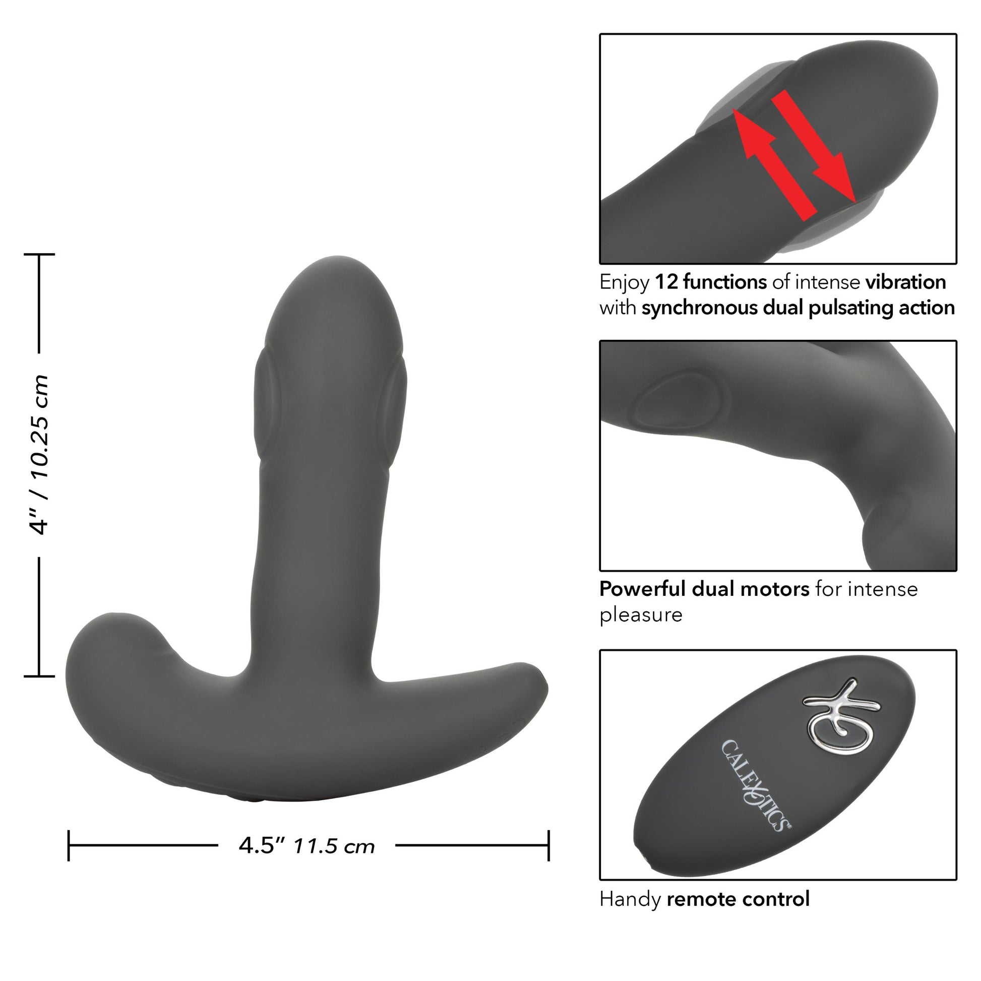 Eclipse Remote Control Dual Pulsating Probe | 716770097200 | Available at EroticWarehouse.com