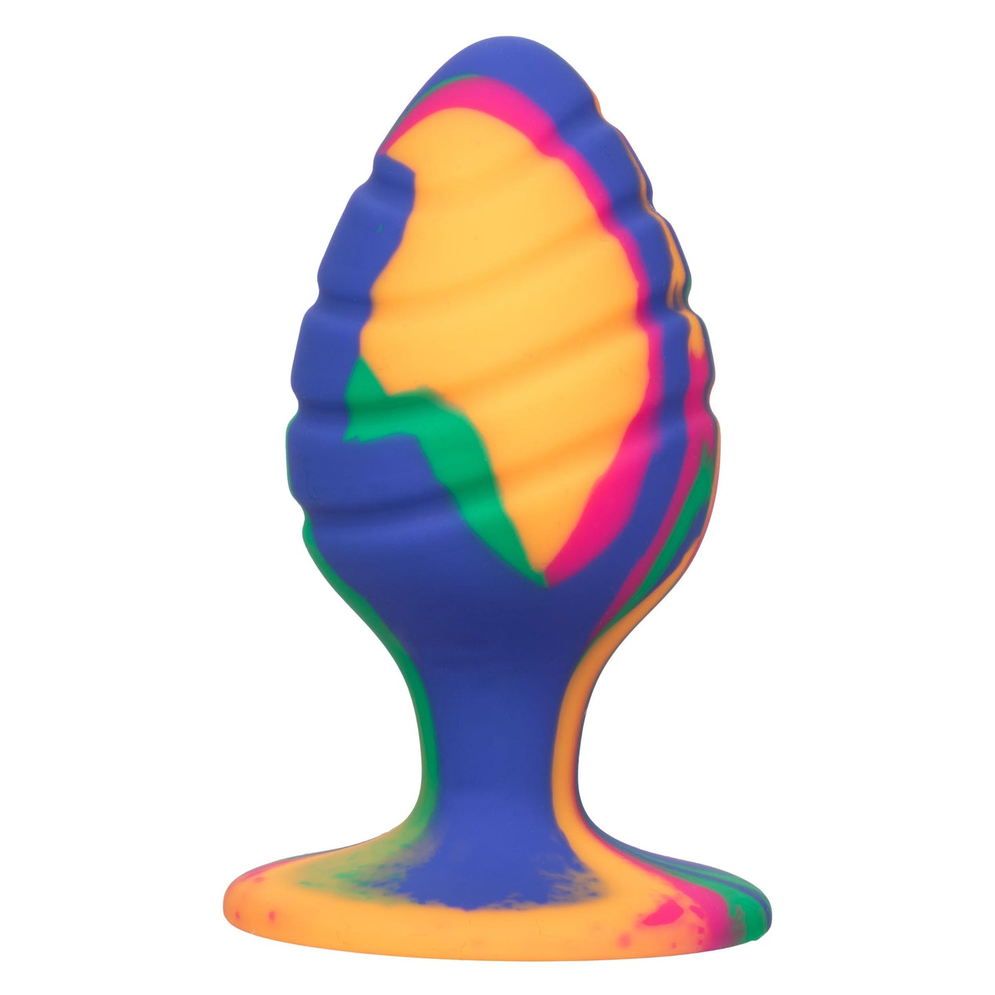 Cheeky Large Swirl Tie-Dye Plug | 716770101556 | Available at EroticWarehouse.com
