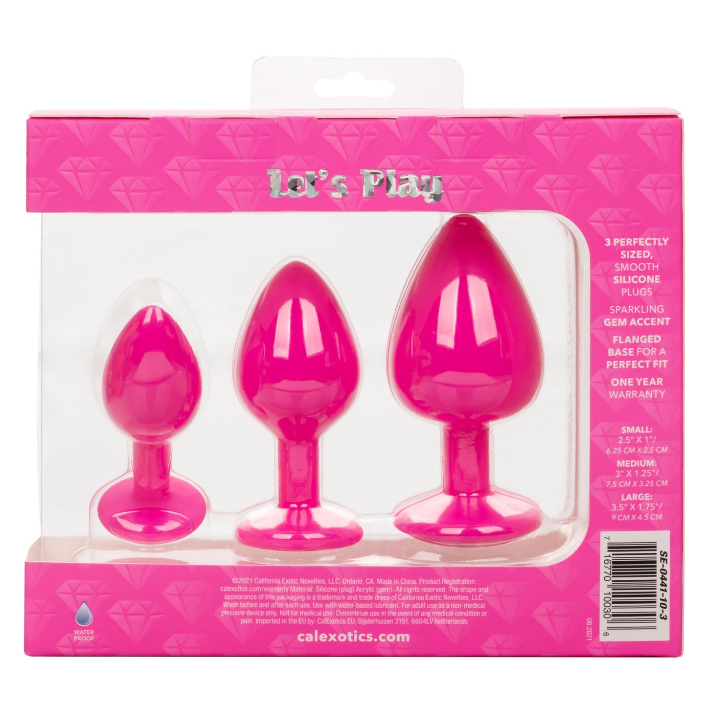 Cheeky Gems - Pink | 716770100306 | Available at EroticWarehouse.com