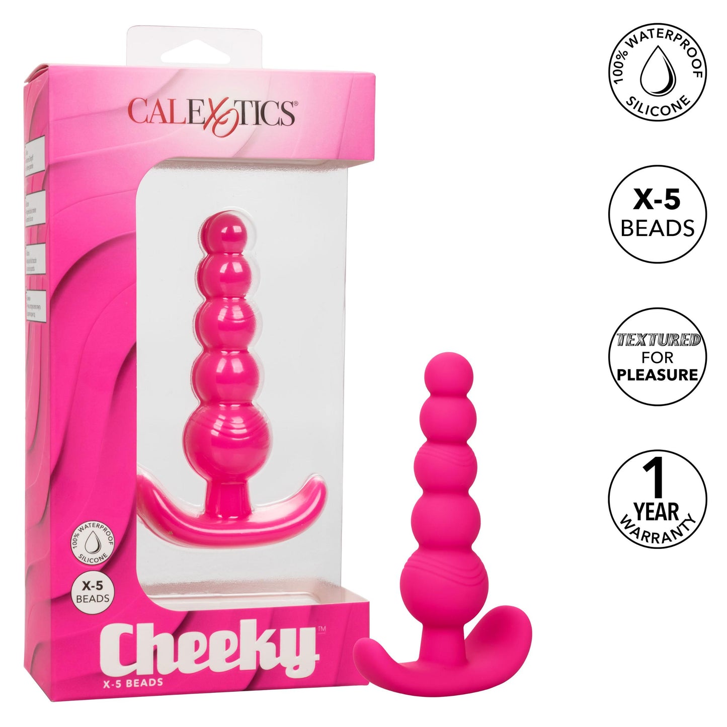 Cheeky X-5 Beads | 716770101808 | Available at EroticWarehouse.com