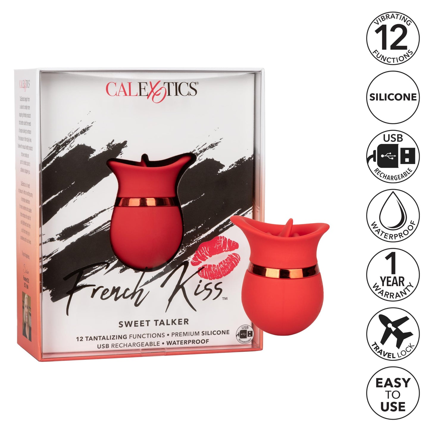 French Kiss Sweet Talker | 716770094773 | Available at EroticWarehouse.com