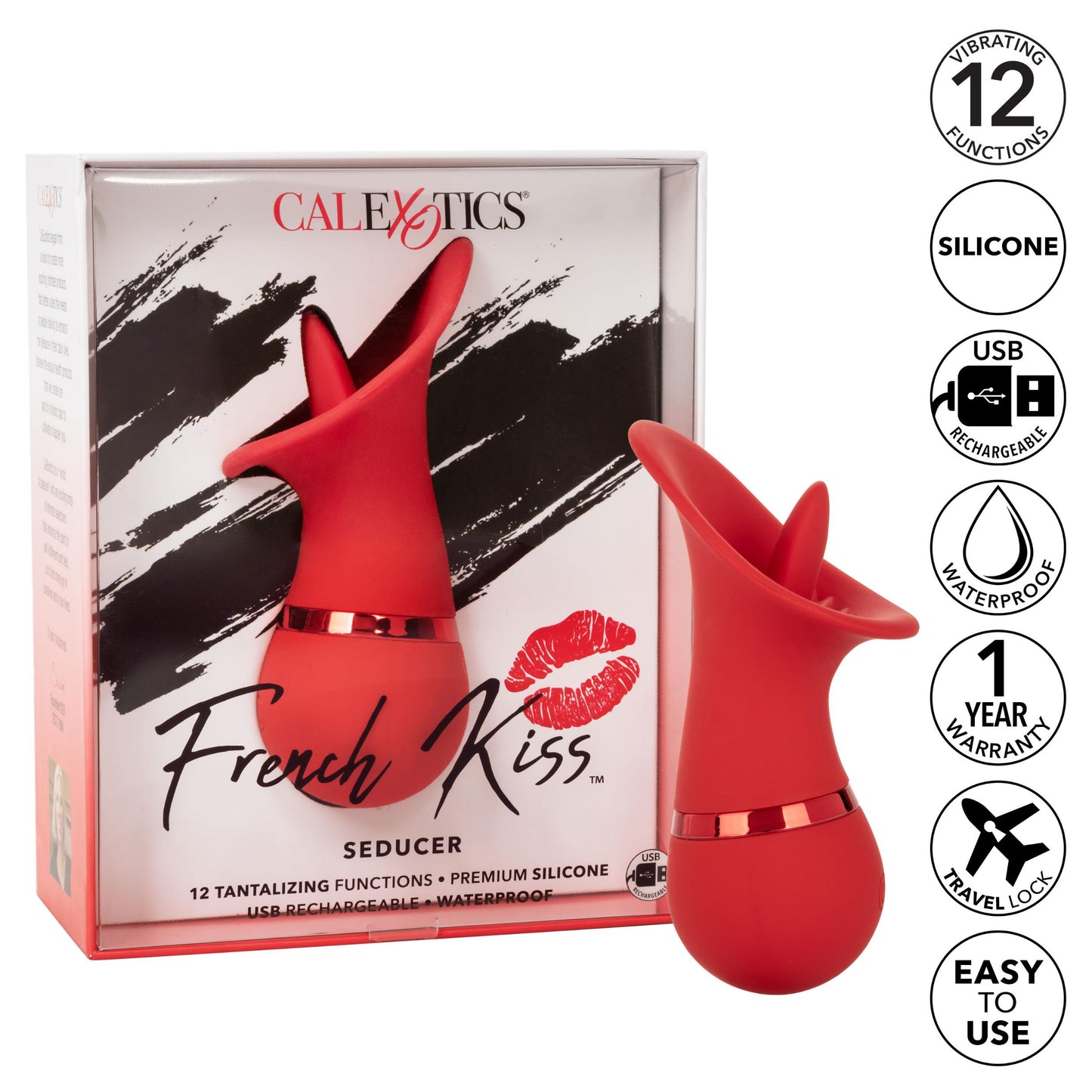 French Kiss Seducer | 716770098894 | Available at EroticWarehouse.com