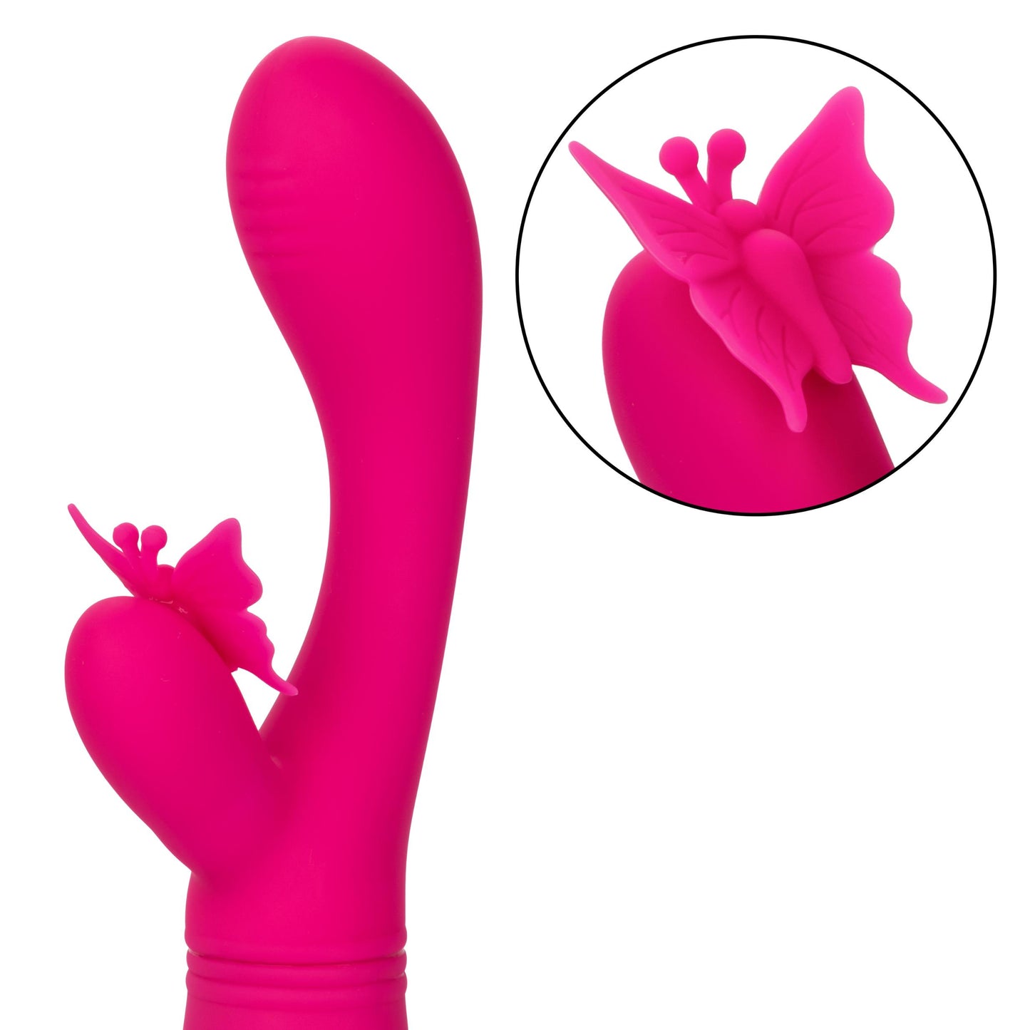 Rechargeable Butterfly Kiss Flutter - Pink | 716770102737 | Available at EroticWarehouse.com