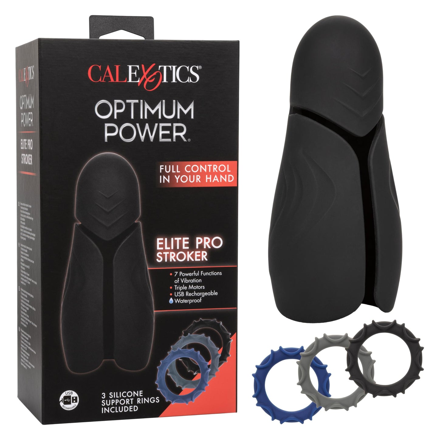 Optimum Power Elite Pro Stroker | 716770097187 | Available at EroticWarehouse.com