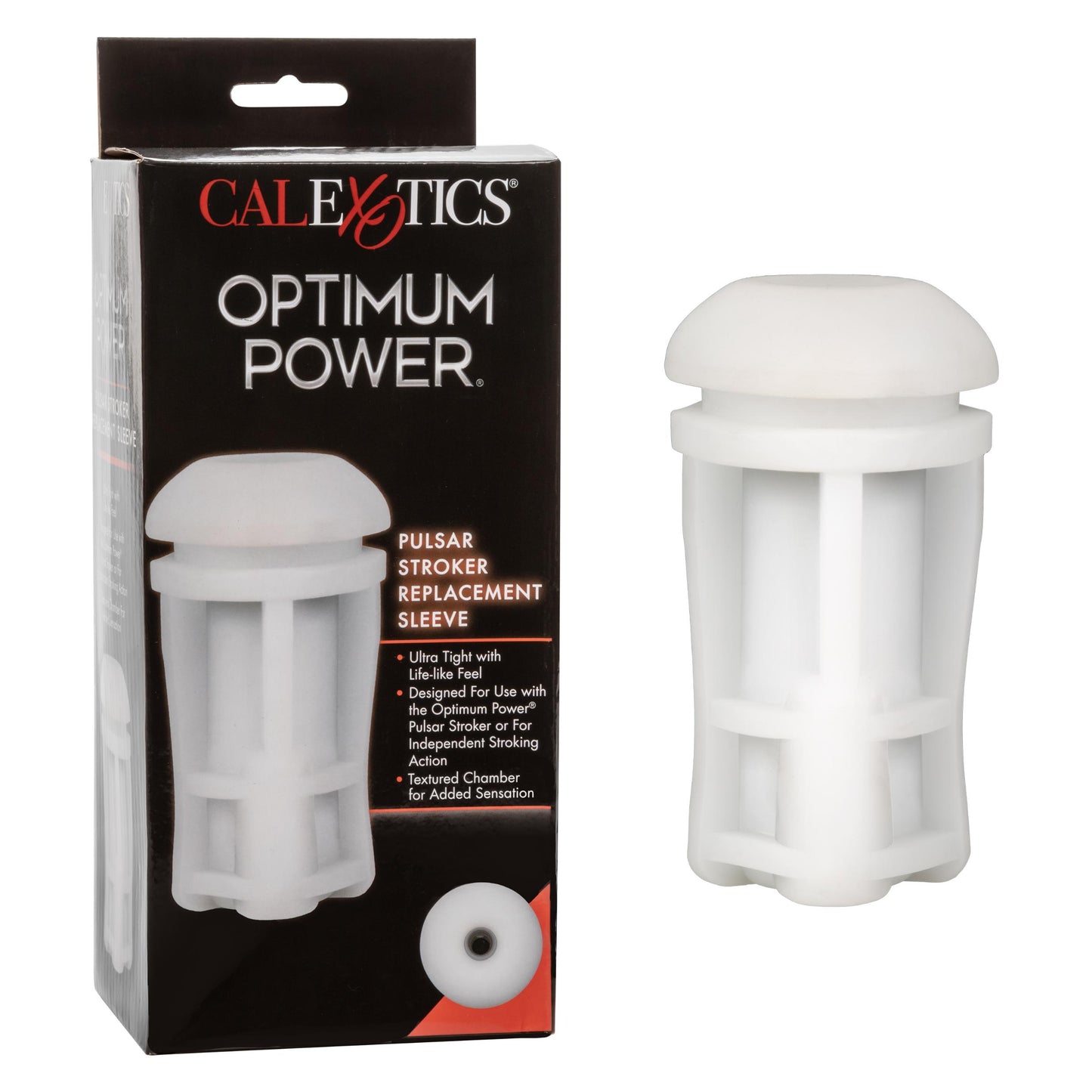 Optimum Power Pulsar Stroker Replacement Sleeve | 716770095848 | Available at EroticWarehouse.com
