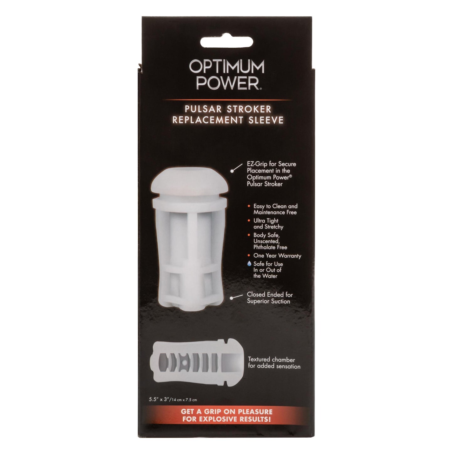 Optimum Power Pulsar Stroker Replacement Sleeve | 716770095848 | Available at EroticWarehouse.com