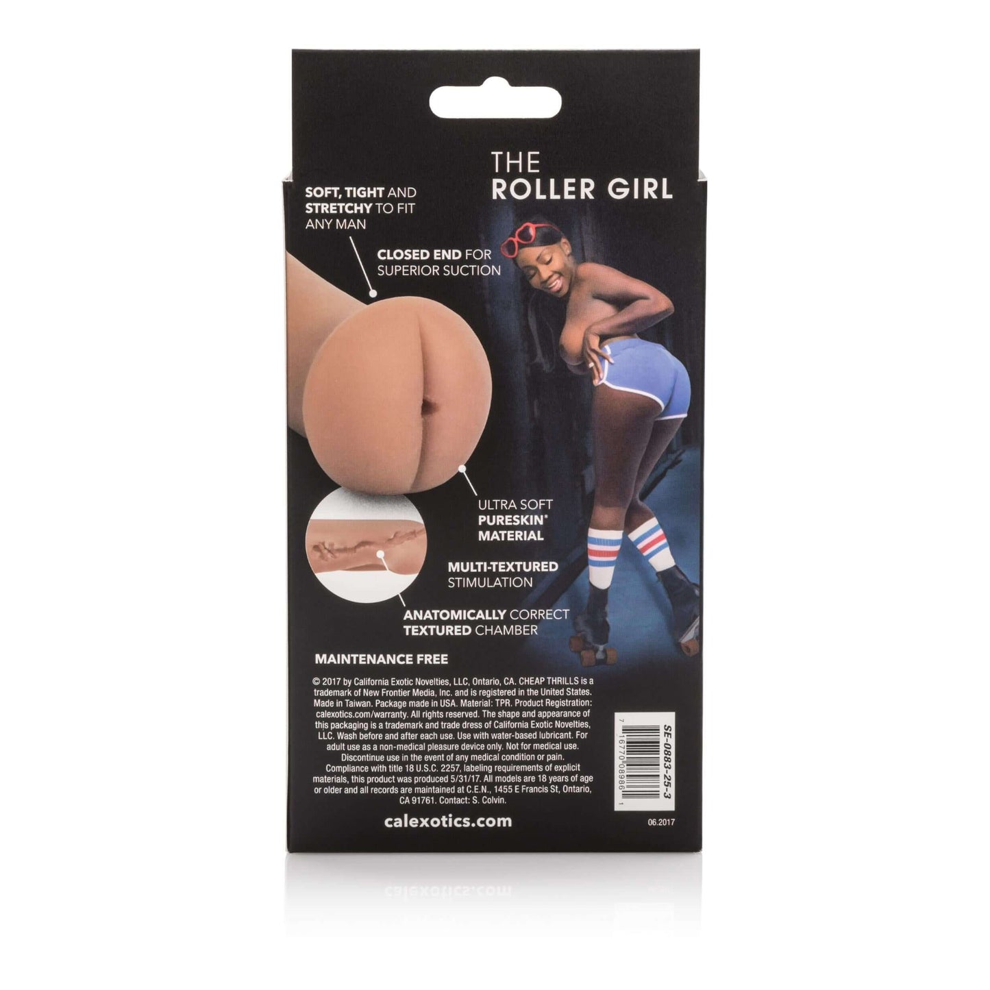Cheap Thrills the Roller Girl - Ass Style Stroker | 716770089861 | Available at EroticWarehouse.com