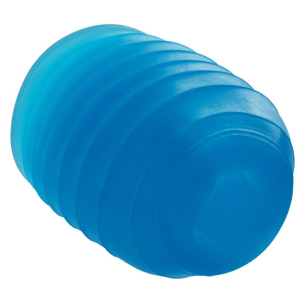 Pop Sock Ribbed - Blue | 716770108845 | Available at EroticWarehouse.com