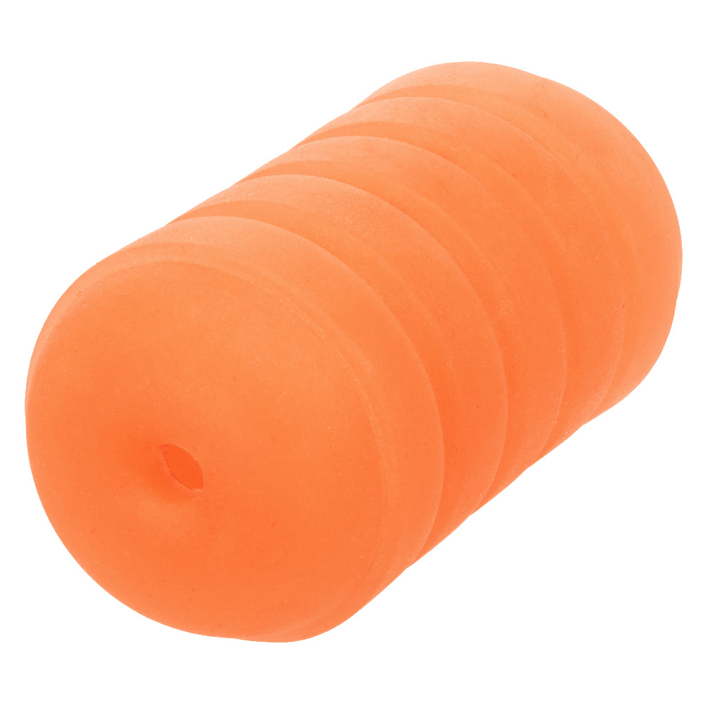 Pop Sock Ribbed - Orange | 716770108852 | Available at EroticWarehouse.com