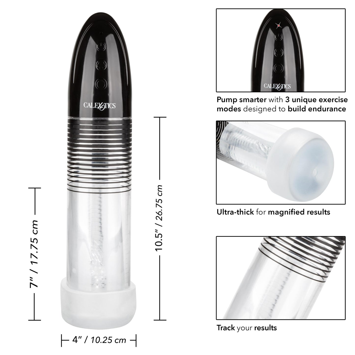 Optimum Series Executive Automatic Smart Pump | 716770094513 | Available at EroticWarehouse.com