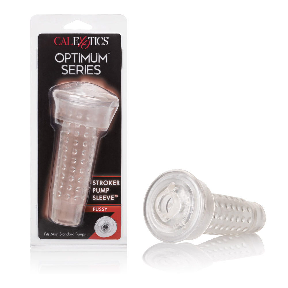 Optimum Series Stroker Pump Sleeve Pussy | 716770090379 | Available at EroticWarehouse.com