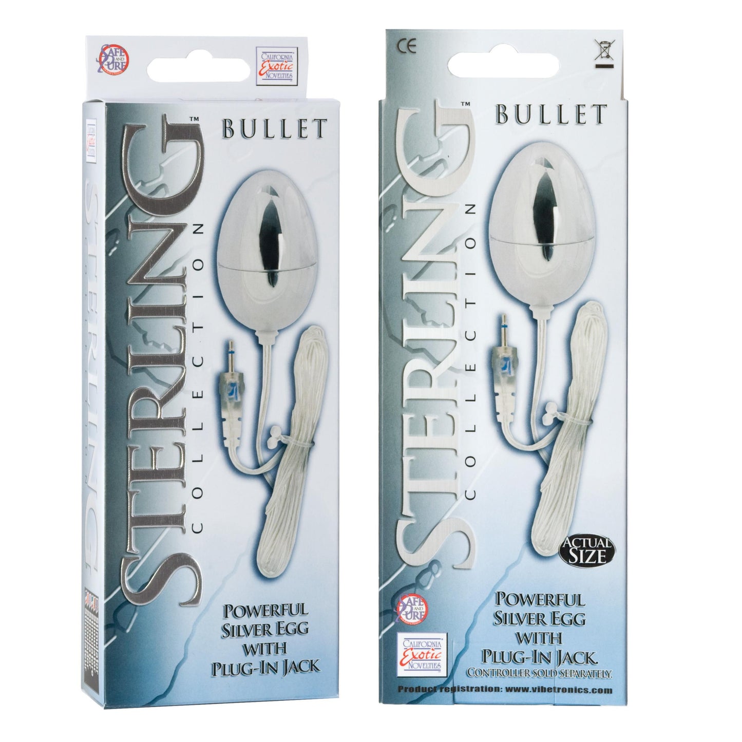 Sterling Collection Silver Egg | 716770054050 | Available at EroticWarehouse.com