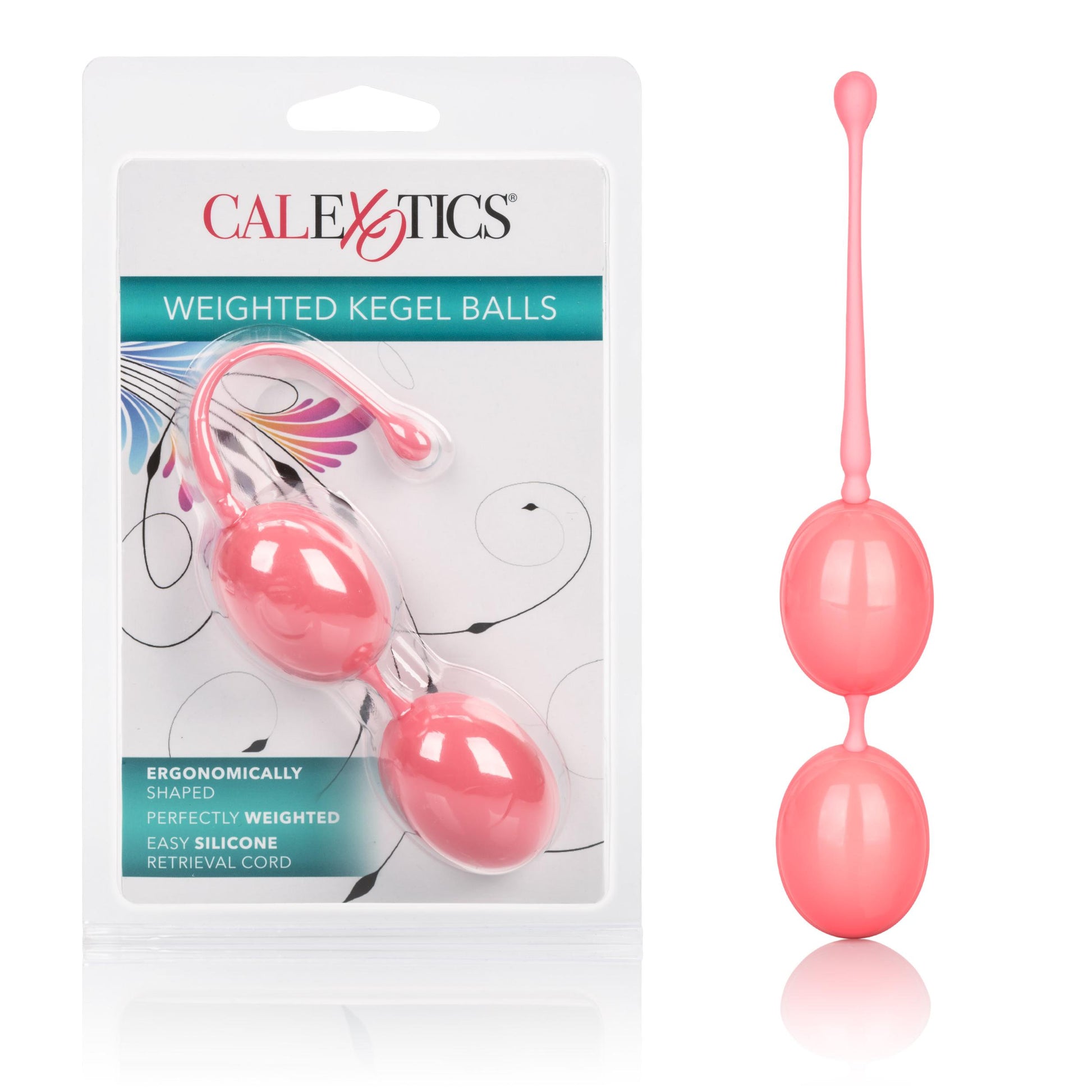 Weighted Kegel Balls - Pink | 716770090386 | Available at EroticWarehouse.com
