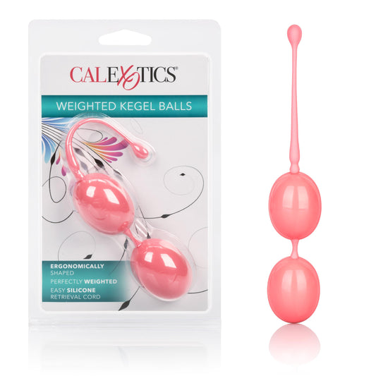 Weighted Kegel Balls - Pink | 716770090386 | Available at EroticWarehouse.com