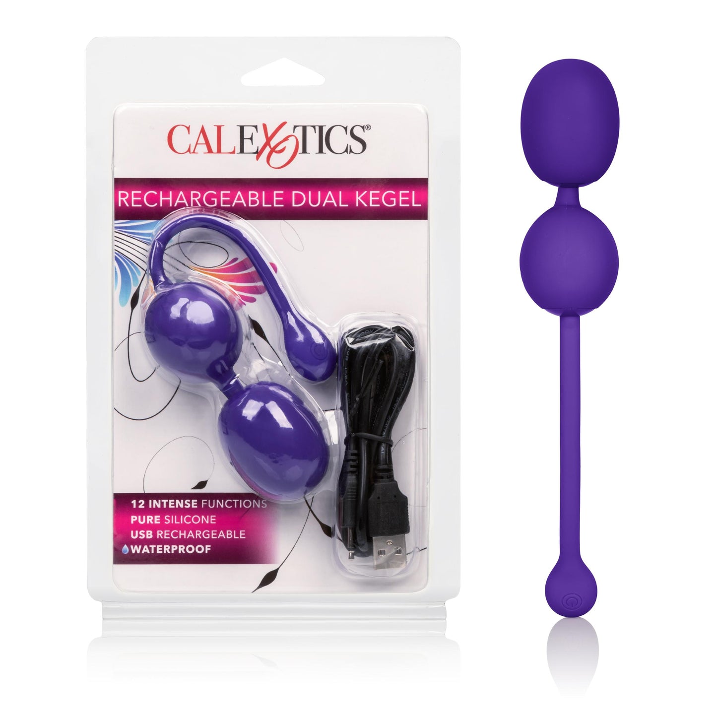 Rechargeable Dual Kegel - Purple | 716770091529 | Available at EroticWarehouse.com