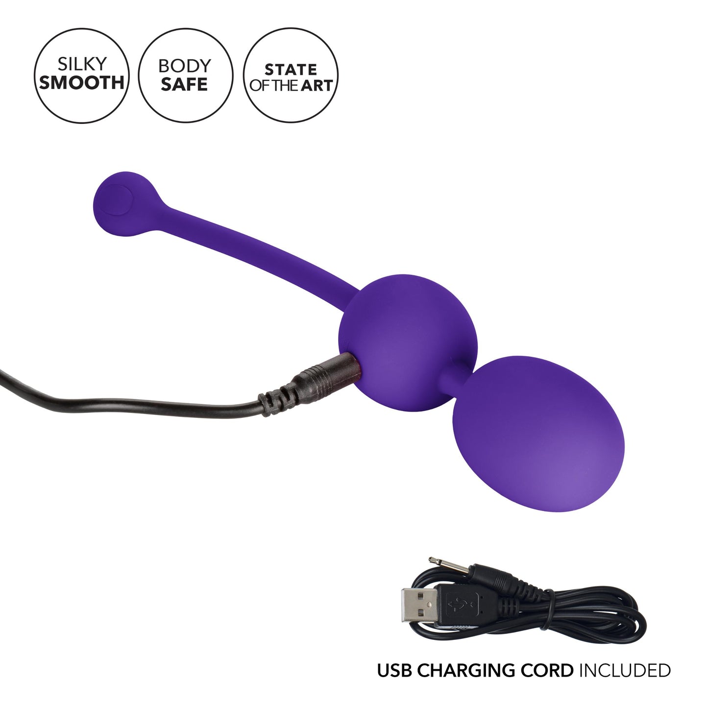 Rechargeable Dual Kegel - Purple | 716770091529 | Available at EroticWarehouse.com