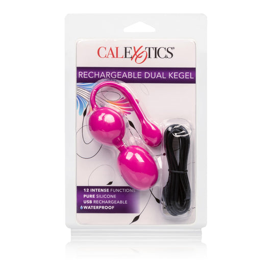 Rechargeable Dual Kegel - Pink | 716770091536 | Available at EroticWarehouse.com