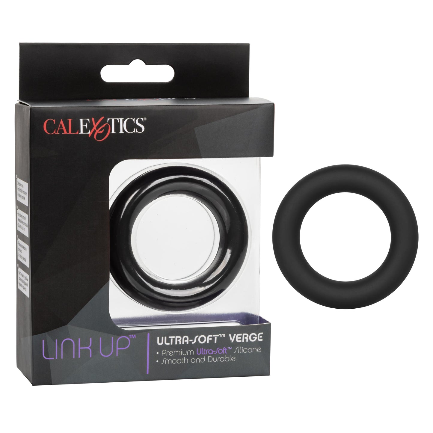 Link Up Ultra-Soft Verge - Black | 716770095572 | Available at EroticWarehouse.com