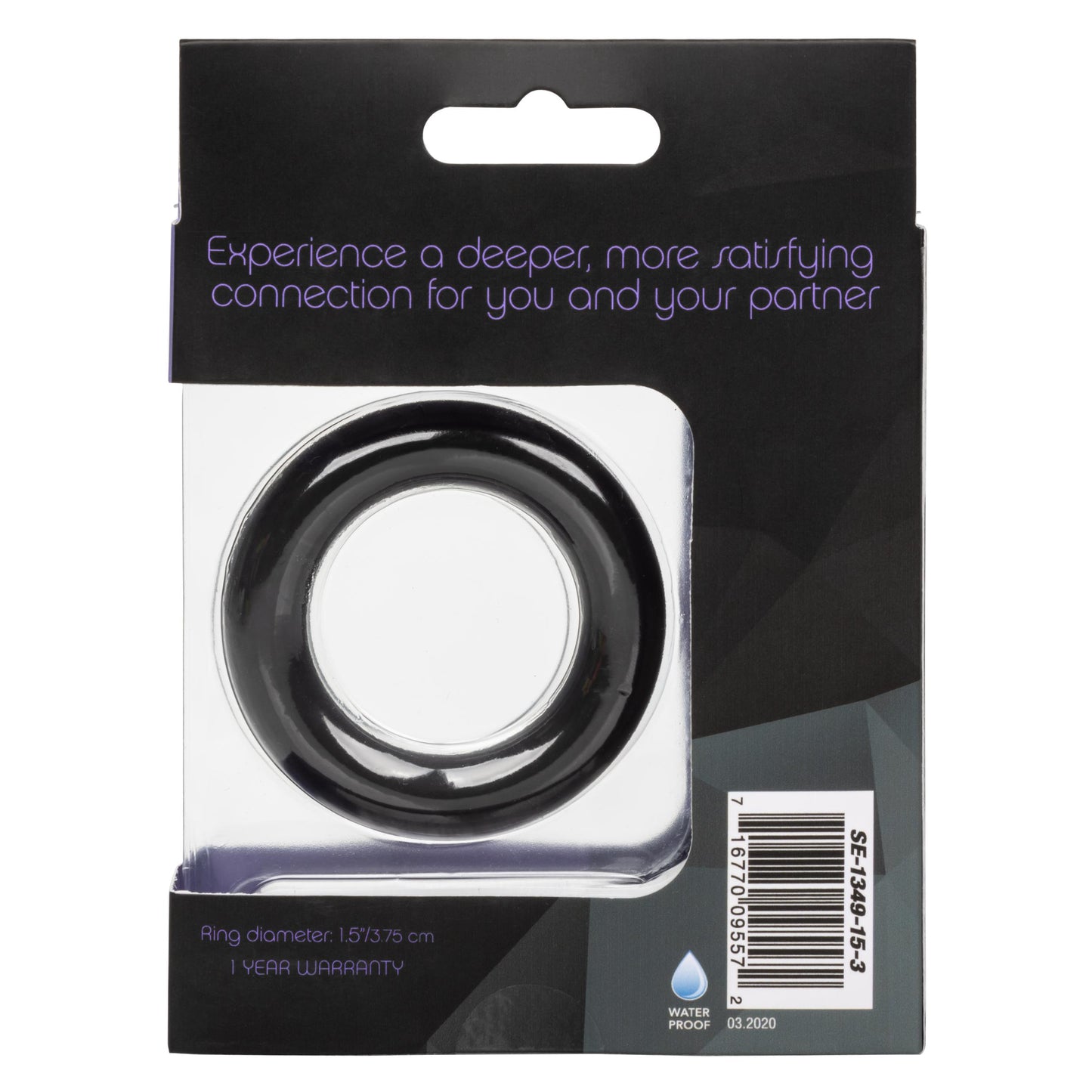 Link Up Ultra-Soft Verge - Black | 716770095572 | Available at EroticWarehouse.com