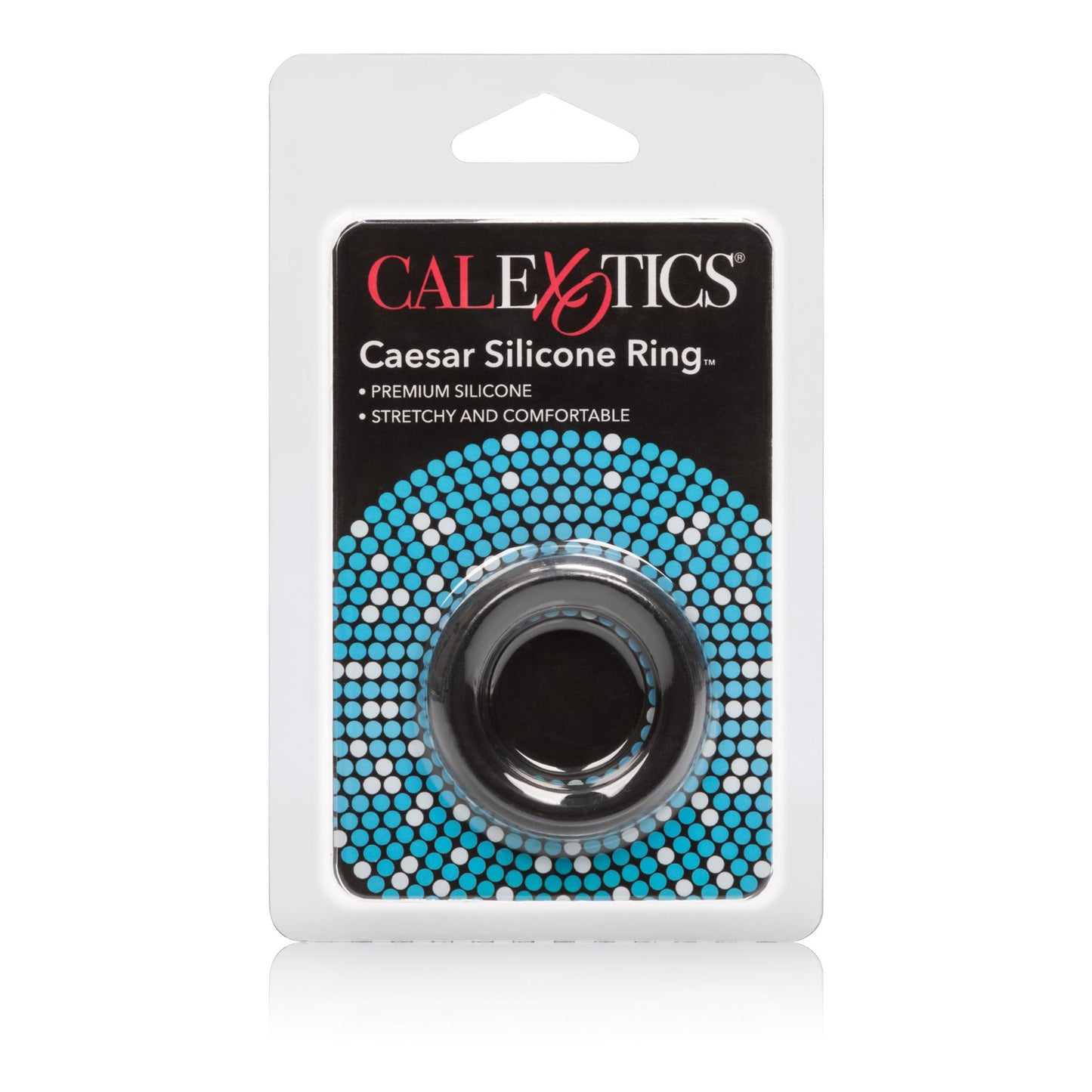 Caesar Silicone Ring - Black | 716770062352 | Available at EroticWarehouse.com