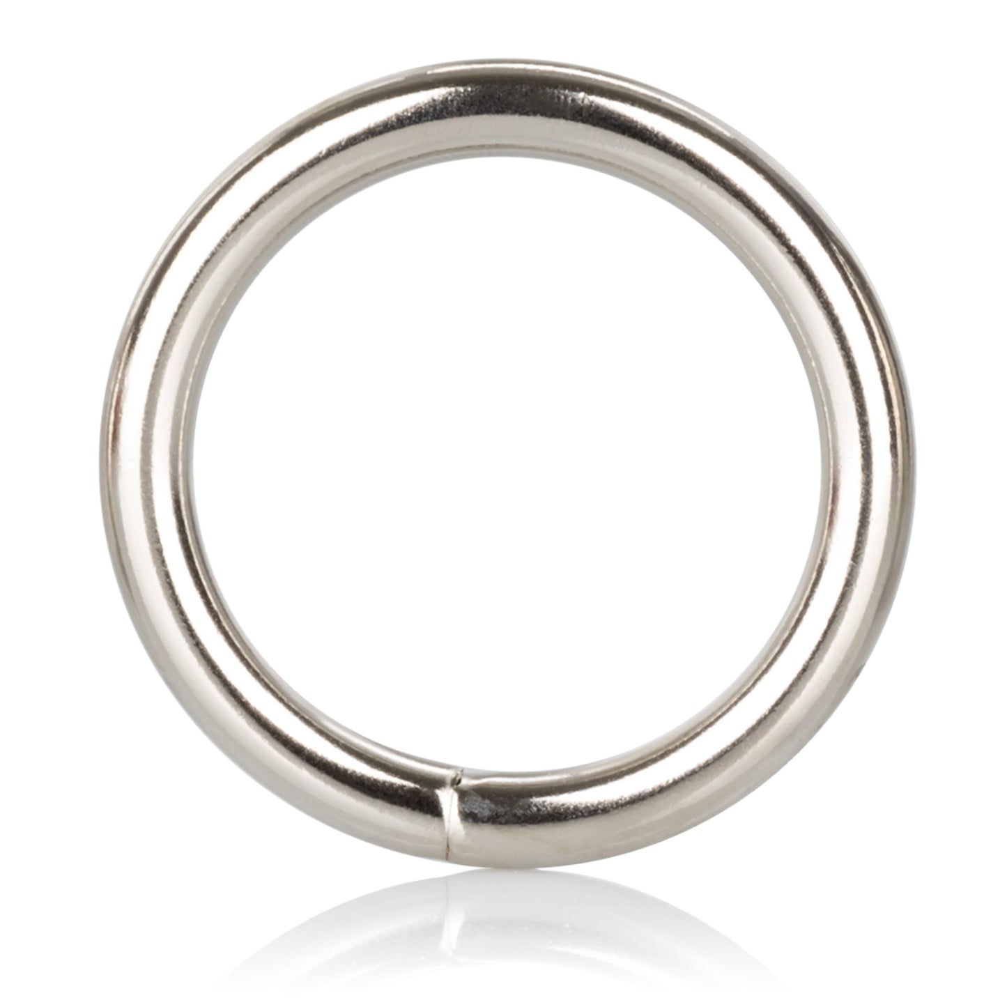 CalExotics Silver Cock Ring - Large | 716770004390 | Available at EroticWarehouse.com