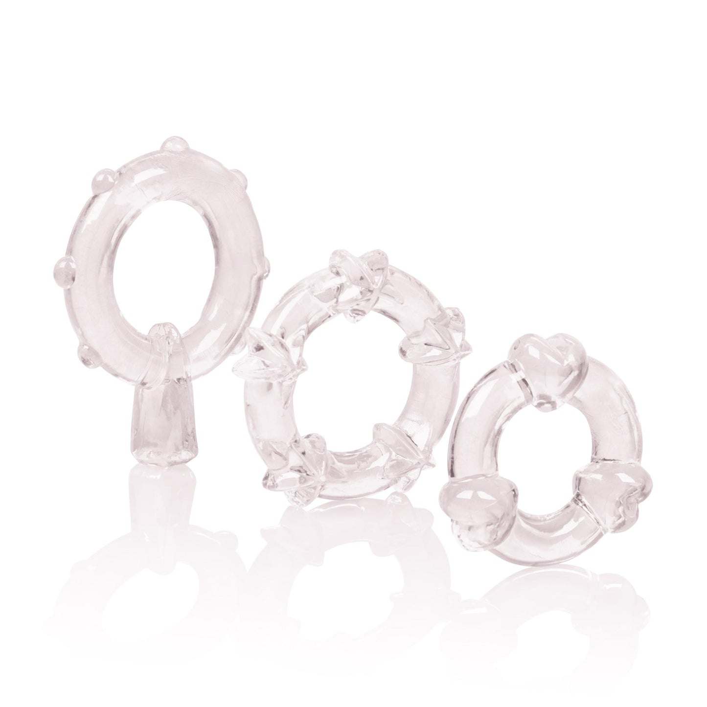 Magic C-Rings - Clear | 716770055682 | Available at EroticWarehouse.com