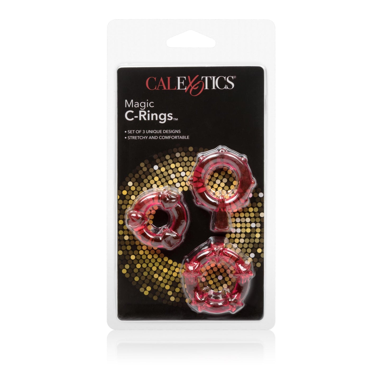 Magic C-Rings - Red | 716770055699 | Available at EroticWarehouse.com