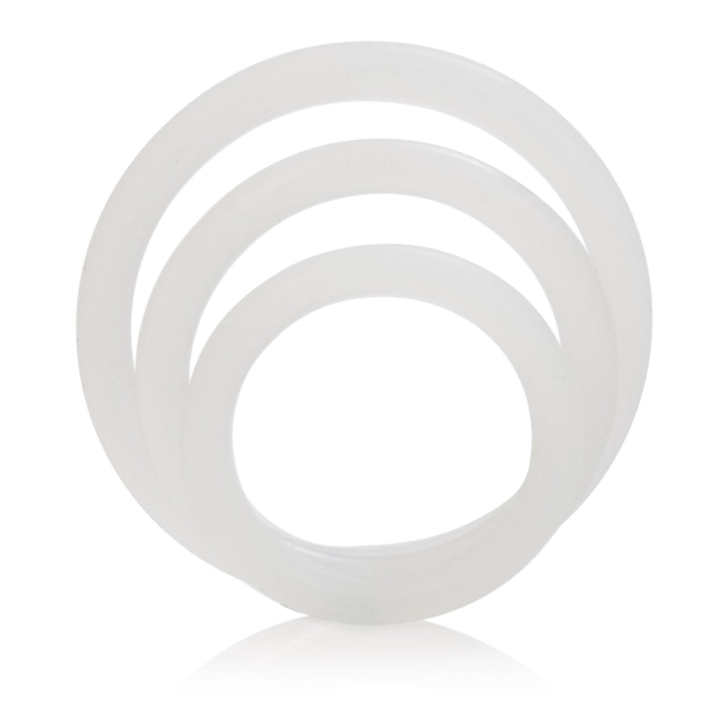 Silicone Support Rings - Clear | 716770062468 | Available at EroticWarehouse.com
