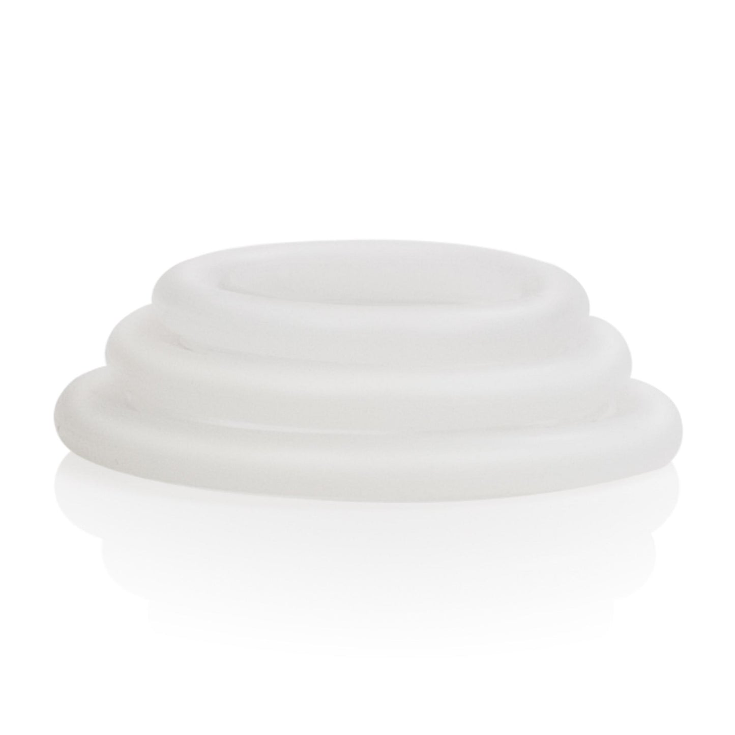 Silicone Support Rings - Clear | 716770062468 | Available at EroticWarehouse.com