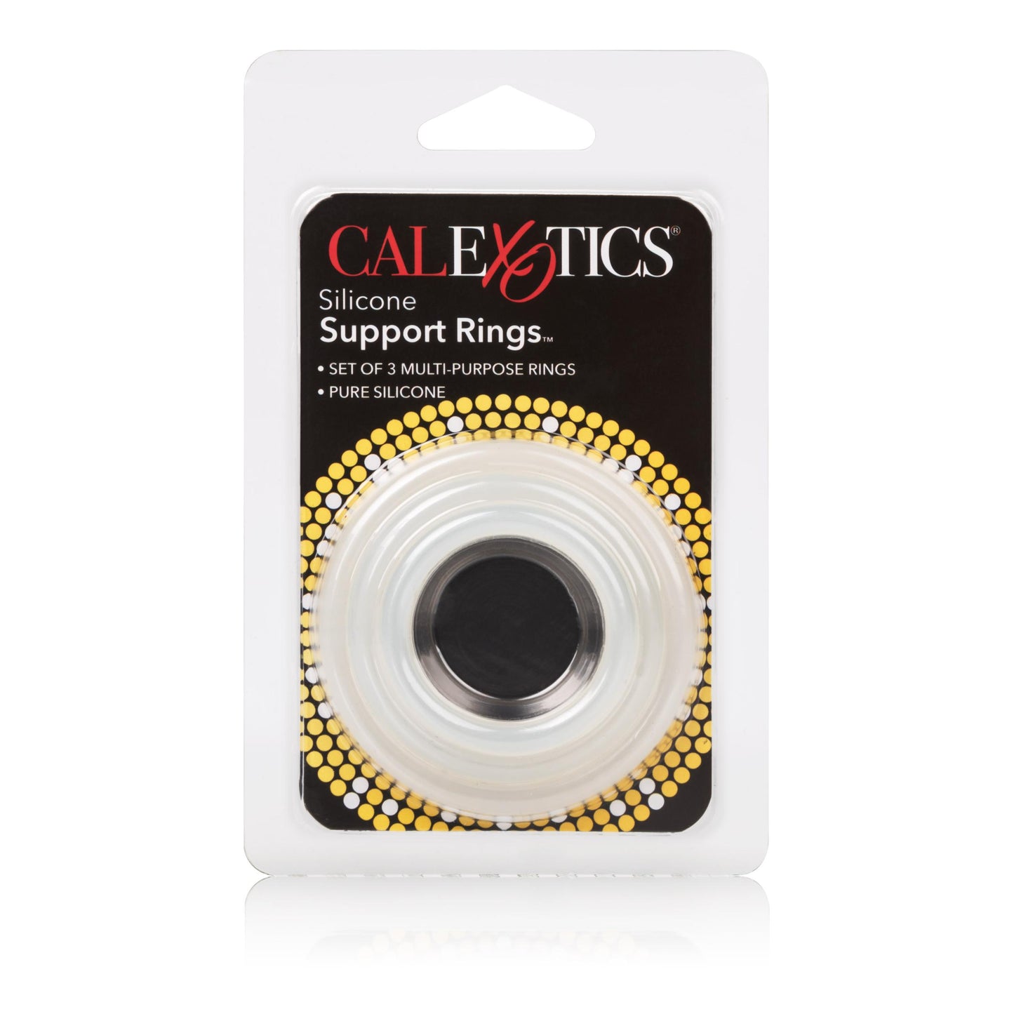 Silicone Support Rings - Clear | 716770062468 | Available at EroticWarehouse.com