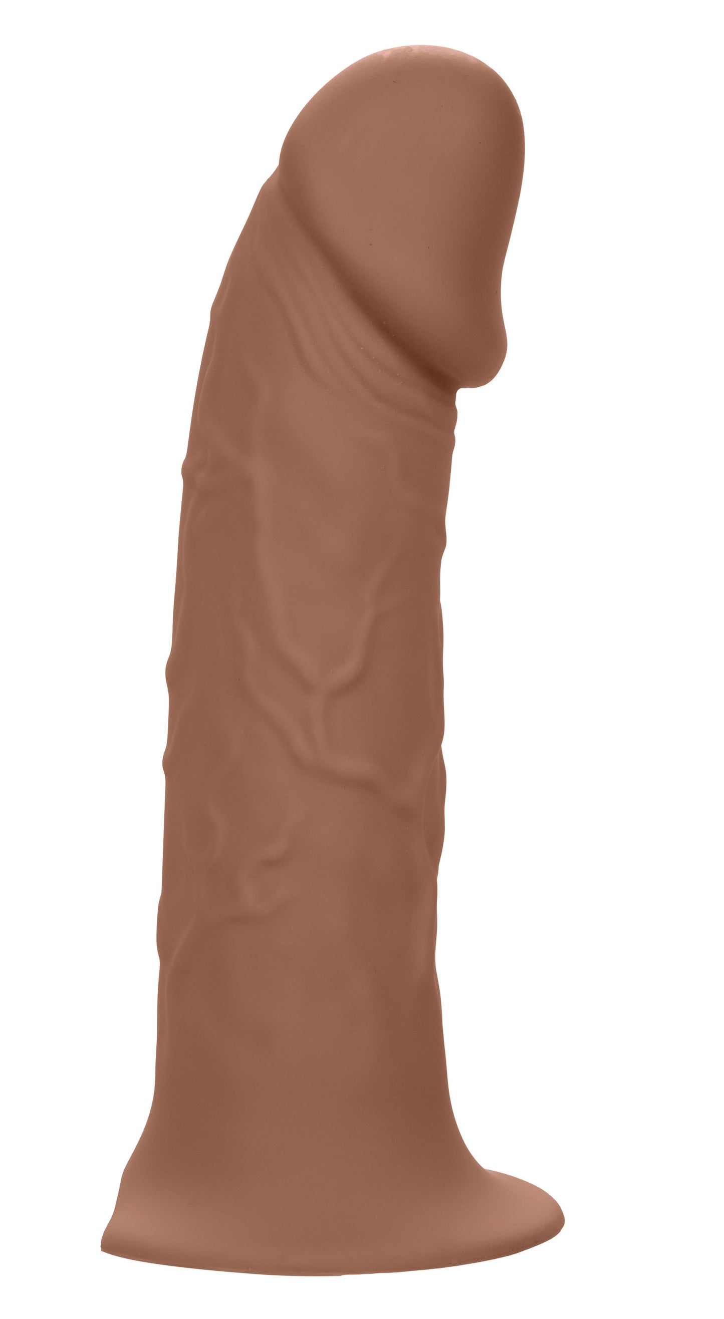 Performance Maxx Life-Like Extension With Harness - Brown | 716770101983 | Available at EroticWarehouse.com
