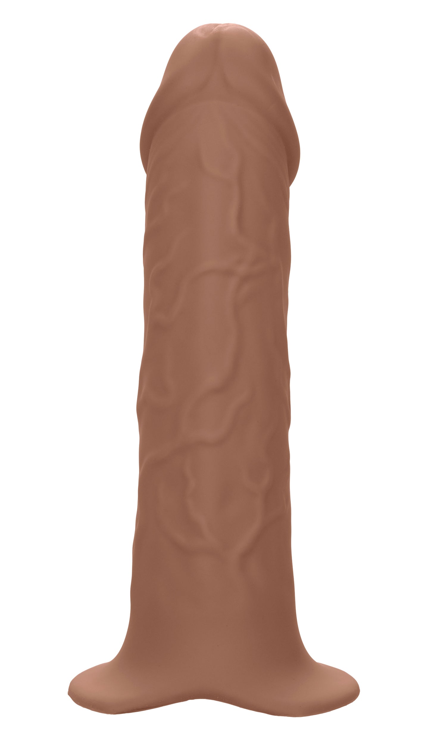 Performance Maxx Life-Like Extension With Harness - Brown | 716770101983 | Available at EroticWarehouse.com