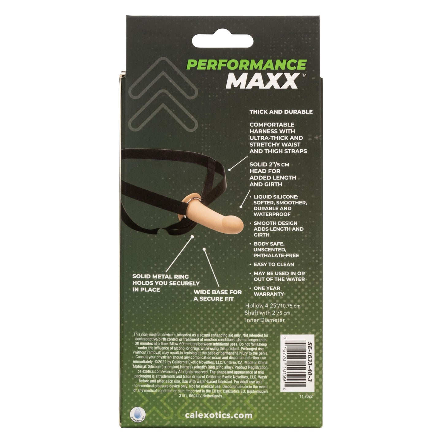 Performance Maxx Extension With Harness - Ivory | 716770101990 | Available at EroticWarehouse.com