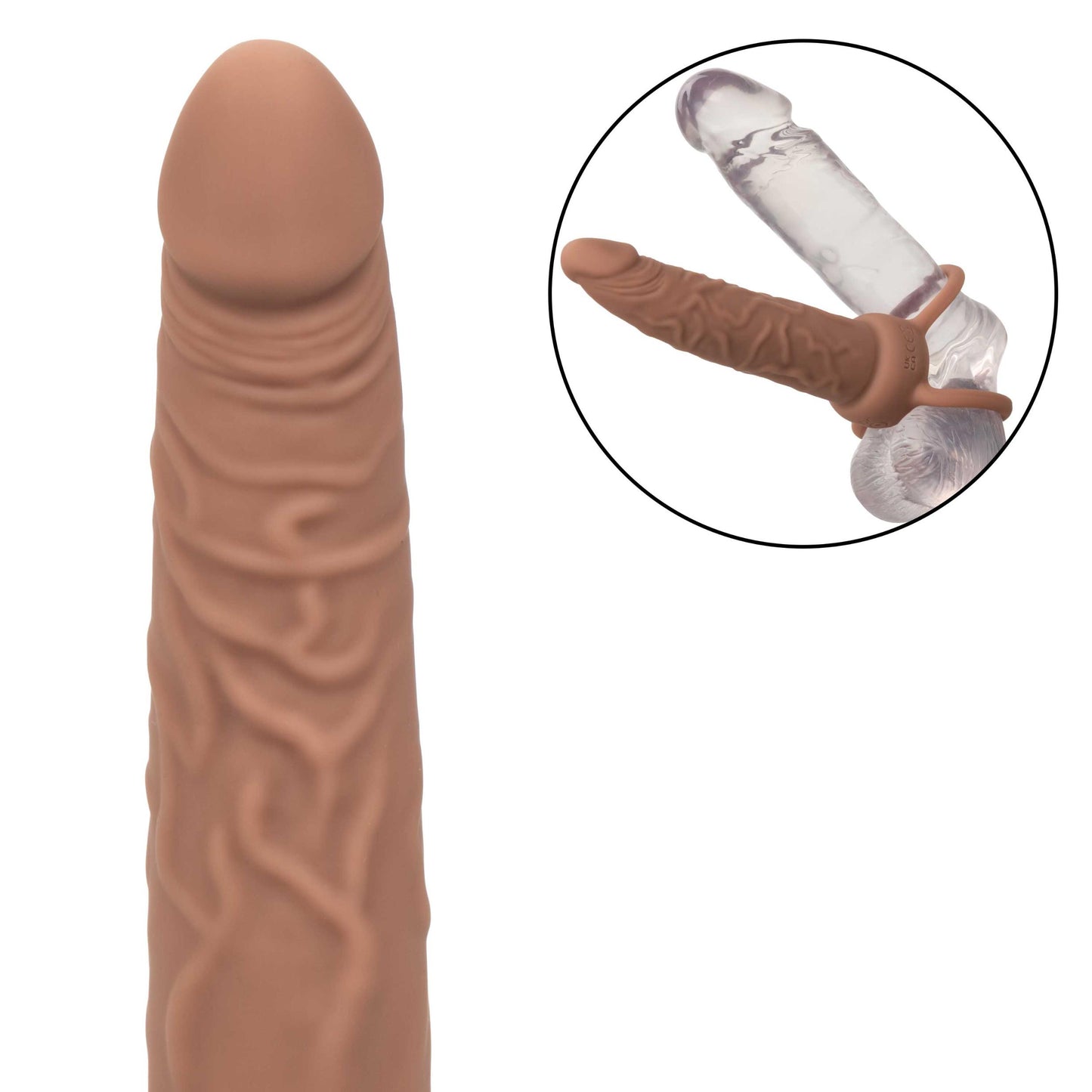 Performance Maxx Rechargeable Dual Penetrator - Brown | 716770104892 | Available at EroticWarehouse.com