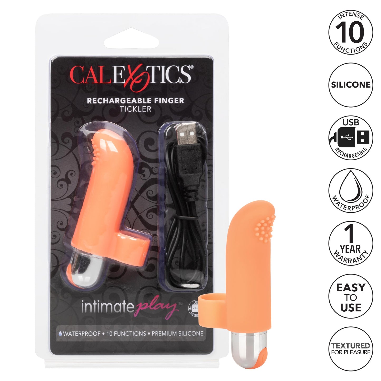 Intimate Play Rechargeable Finger Tickler | 716770094759 | Available at EroticWarehouse.com