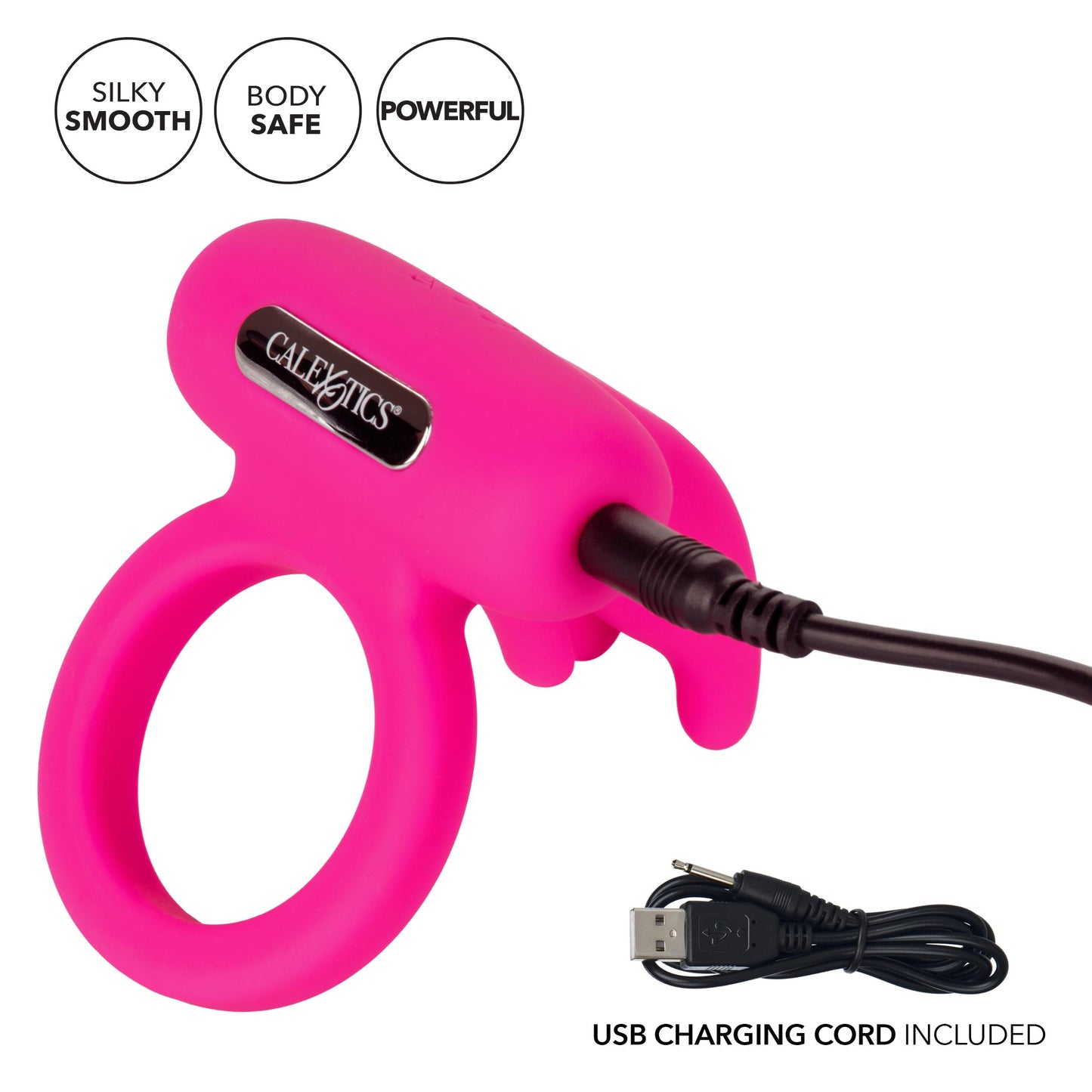 Silicone Rechargeable Triple Clit Flicker | 716770094636 | Available at EroticWarehouse.com