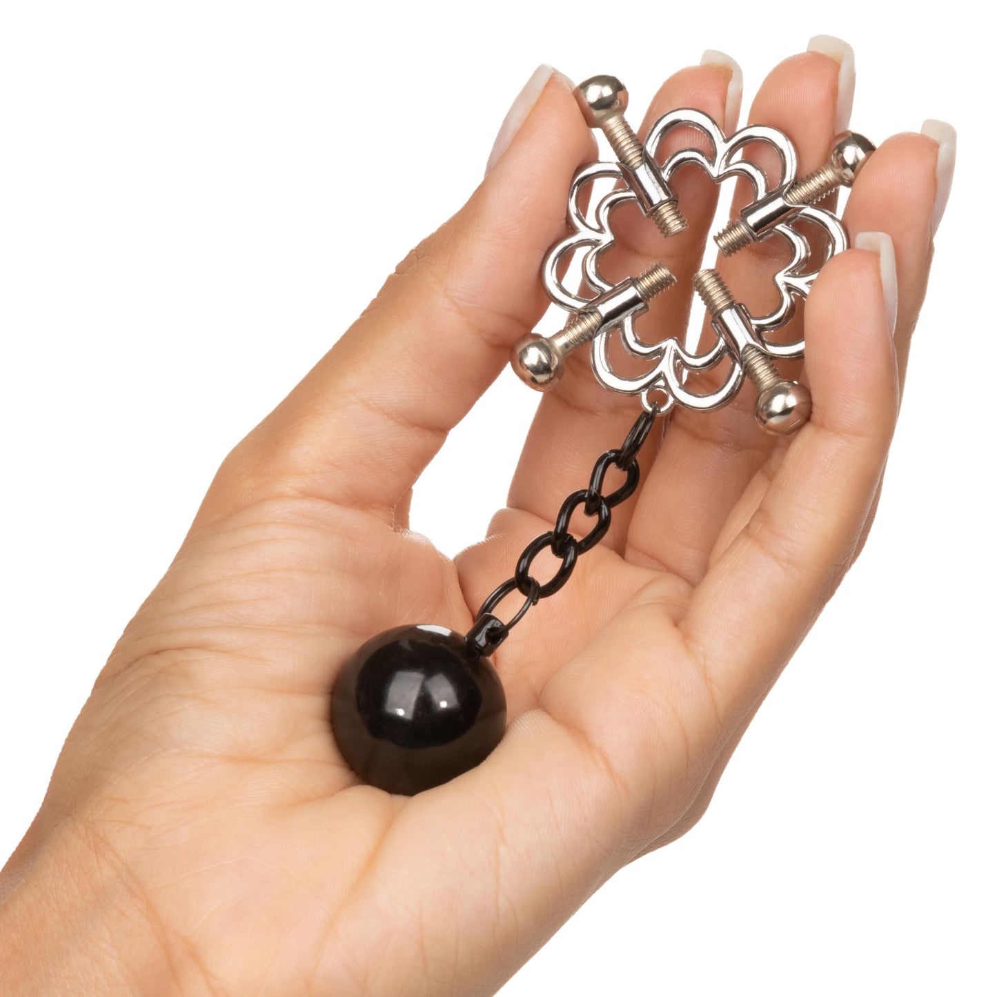 Nipple Grips 4-Point Weighted Nipple Press | 716770097446 | Available at EroticWarehouse.com