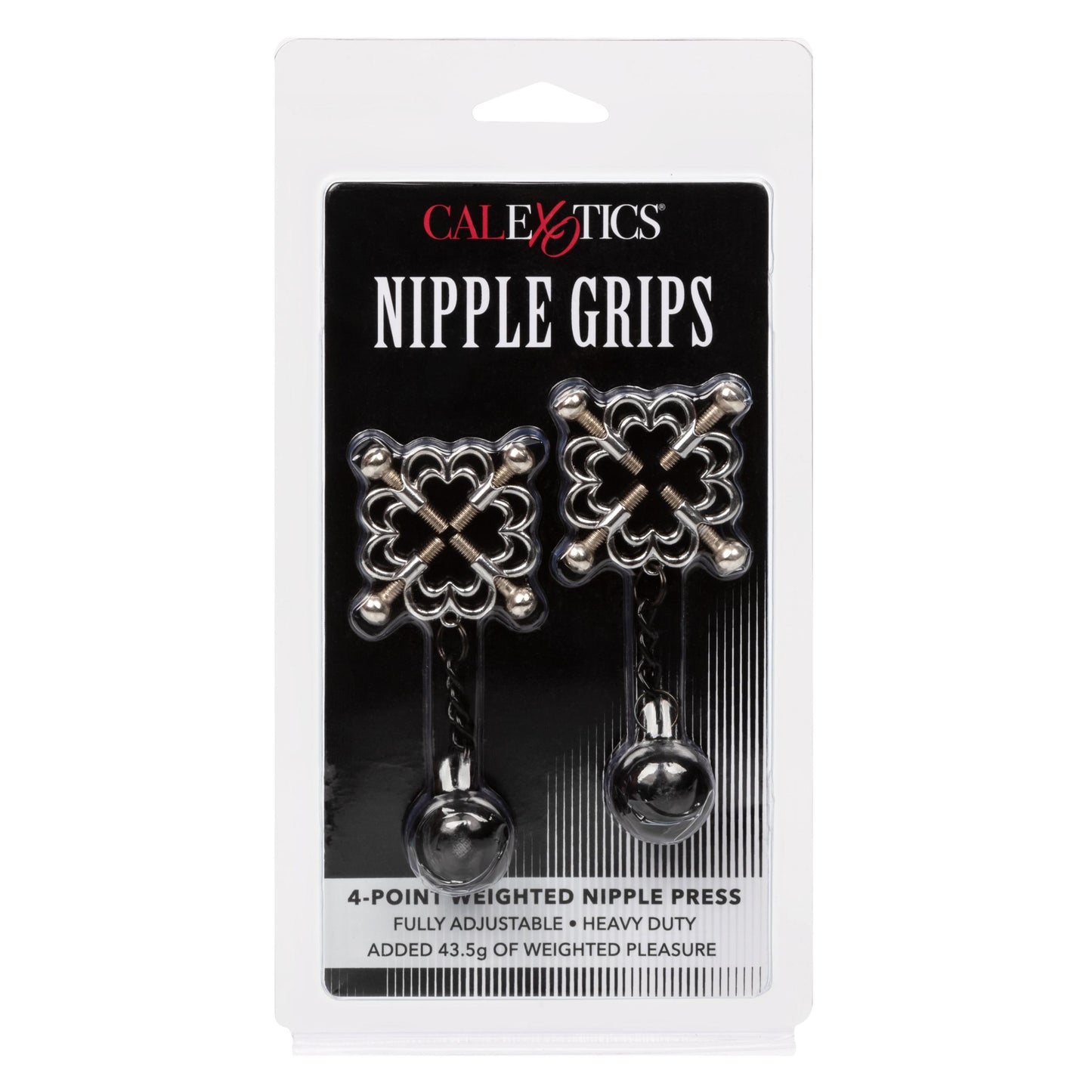 Nipple Grips 4-Point Weighted Nipple Press | 716770097446 | Available at EroticWarehouse.com