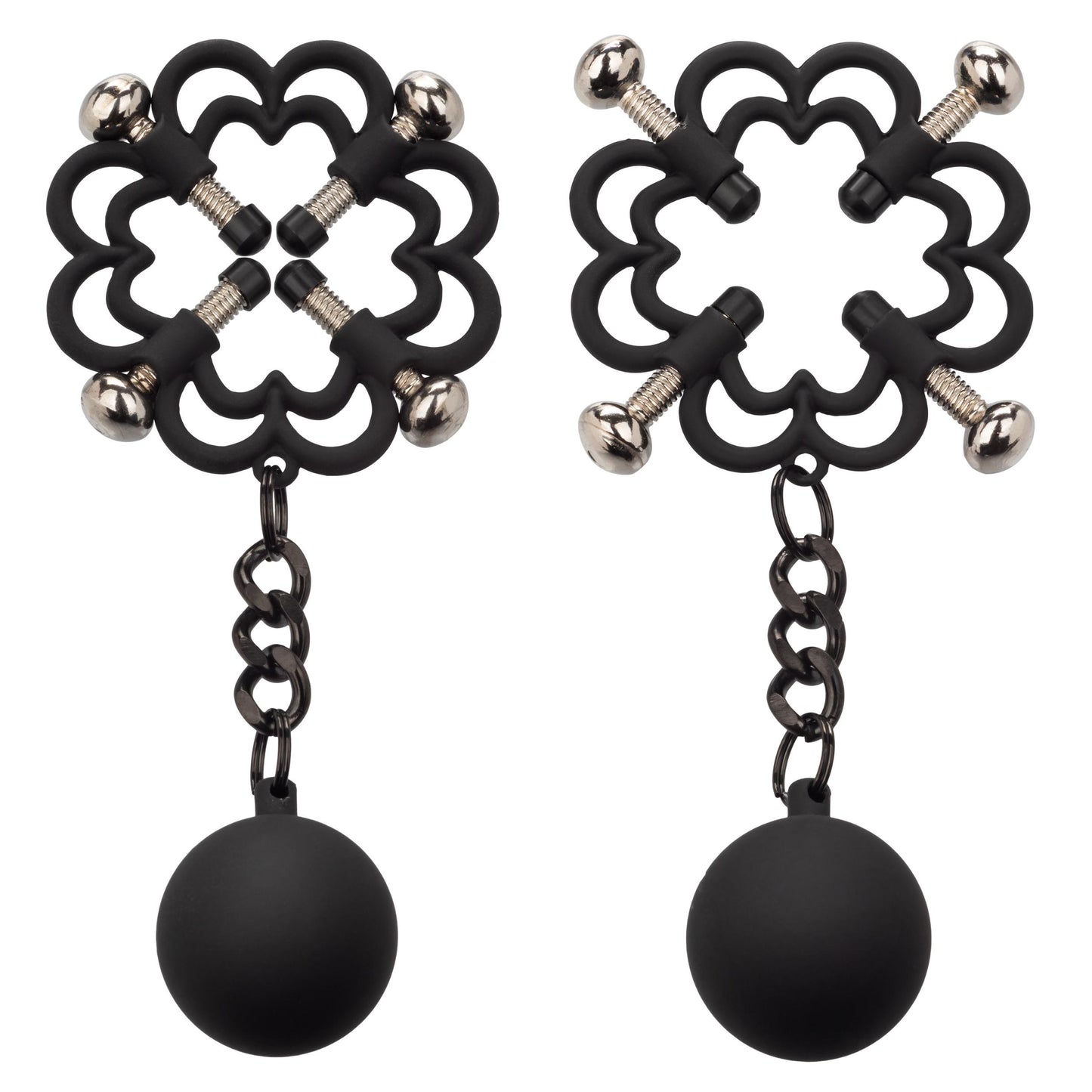 Nipple Grips Power Grip 4-Point Weighted Nipple Press | 716770100924 | Available at EroticWarehouse.com