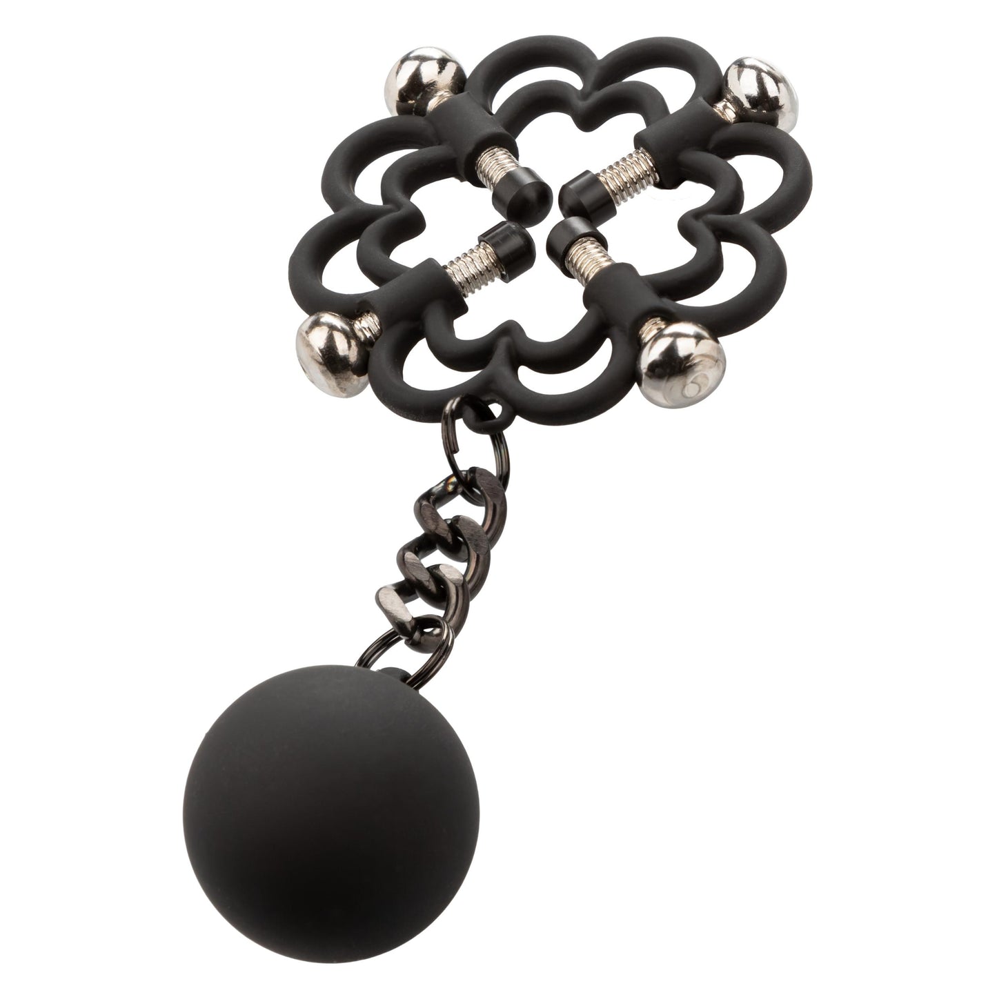 Nipple Grips Power Grip 4-Point Weighted Nipple Press | 716770100924 | Available at EroticWarehouse.com